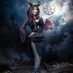 Peach. : Fiona Gilman (Priestess)